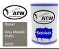 Preview: Nissan, Gray Metallic (matt), AG05: 500ml Lackdose, von ATW Autoteile West.